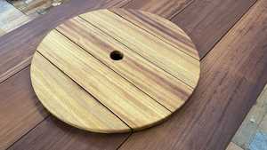 Green Meadow Furniture Ethan Garden Table Lazy Susan