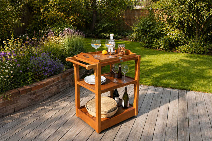 Green Meadow Furniture Trolly and tray