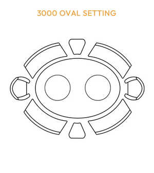 Ethan Collection – Oval Table Settings