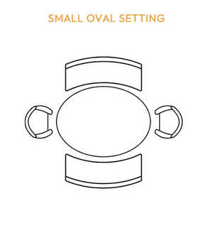 Ethan Collection – Oval Table Settings