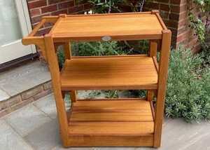Green Meadow Furniture Ethan Hardwood Garden Bespoke Side Serving Table Green Meadow Furniture Ethan Hardwood Garden Bespoke Side Serving Table