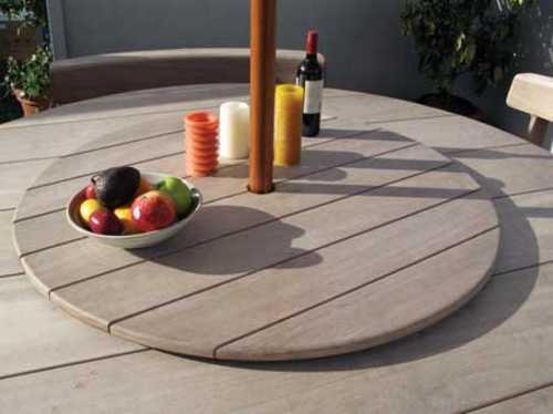 Green Meadow Furniture Ethan Garden Table Lazy Susan